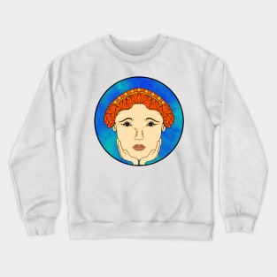 Statue Face Crewneck Sweatshirt